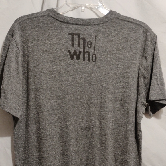 SALE! The Who Lucky Brand Gray 'The Who' Graphic Tee Sz.M (X-67 CRATE) - Picture 5 of 6